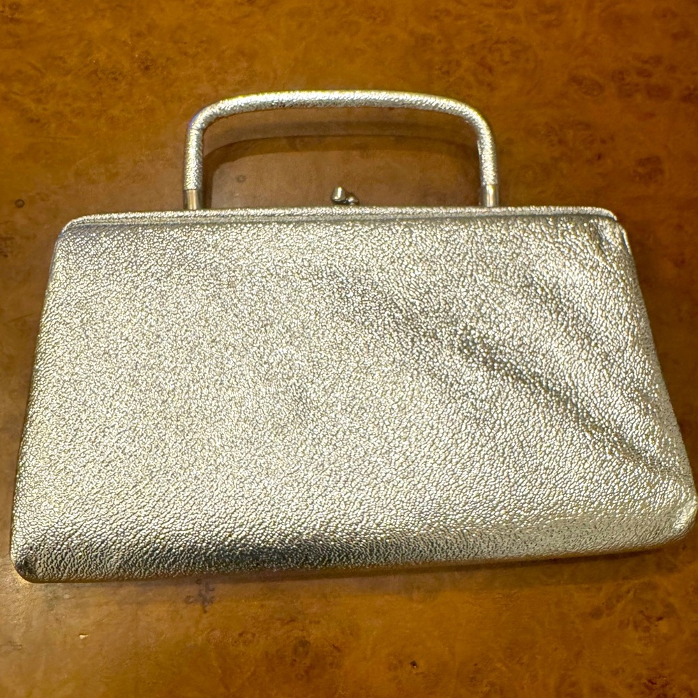 Vintage Silver Clutch Handbag/Evening Bag